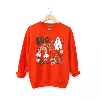 Simply Sage Market Women's Graphic Sweatshirt Halloween Cluster