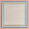 Unique Loom Lotus Guyana Border Indoor Woven Area Rug - 2 of 4