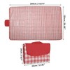 Unique Bargains Picnic Blanket Waterproof Washable Lightweight with Handle Used for Hiking Travel Camping - 2 of 4