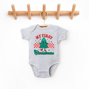 The Juniper Shop My First Christmas Tree Baby Bodysuit - 1 of 3