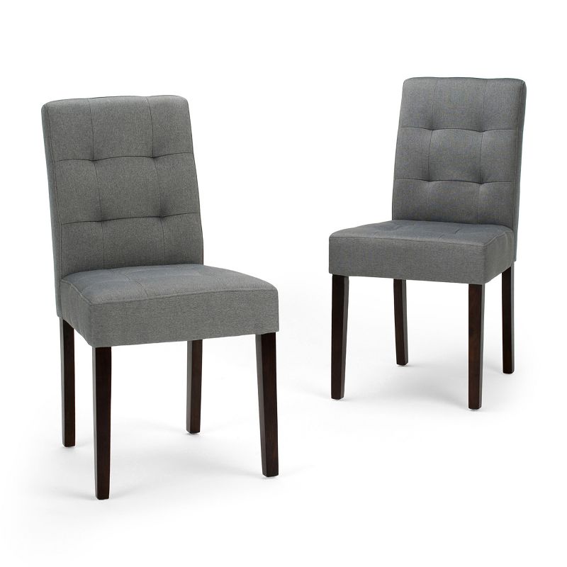 Set of 2 Jefferson Dining Chairs Denim Gray - WyndenHall, 1 of 11