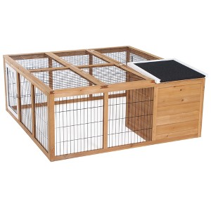 Rabbit Hutch, Waterproof Rabbit House for Small Animals - 1 of 4