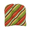 Blazing Needles, 19-inch U-Shaped Spun Polyester Outdoor Tufted Dining Chair Cushion - 2 of 2