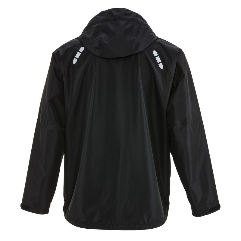 RefrigiWear Lightweight Rain Jacket - Waterproof Raincoat with Detachable Hood, 3 of 8