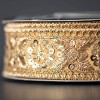 15'L Sullivans Christmas Gold On Gold Brocade Ribbon, Gold - 2 of 3