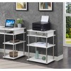 Designs2Go No Tools Printer Stand with Shelves - Breighton Home - image 2 of 4