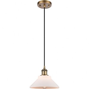 Innovations Lighting 1 - Light Pendant in  Brushed Brass - 1 of 1