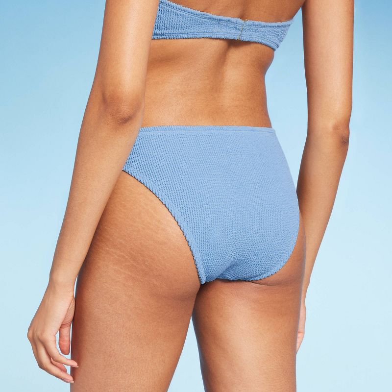 Women's Pucker Textured Hipster Bikini Bottom - Shade & Shore™, 3 of 9