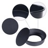 REGALWOVEN Carbon Steel Warp-Resistant Homely Round Cake Pan 3 Pcs - 3 of 4