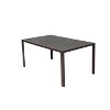 LOVSON 7 Pieces Patio Dining Set, Plastic chair and steel table Outdoor Set, plastic Chairs and Table Set for Garden Patio, Black - 4 of 4