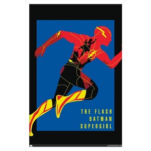Trends International DC Comics Movie The Flash - Heroes Framed Wall Poster Prints - 1 of 4