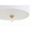 Craftmade Lighting Fortuna 2 - Light Flush Mount in  Satin Brass - 4 of 4