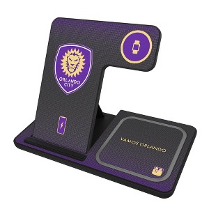 Keyscaper MLS Eastern Conference Teams Linen 15-Watt 3 in 1 Charging Station - 1 of 4