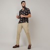 Campus Sutra Men Men's Midnight Black Tiger Shirt - 3 of 3
