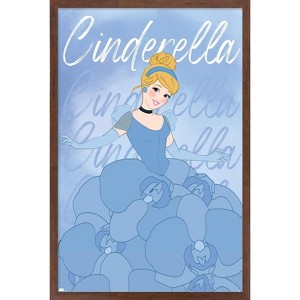 Trends International Disney Princess: Flower Senses - Cinderella Framed Wall Poster Prints - 1 of 4
