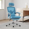JIONJOY Ergonomic Mesh Task Chair with Footrest - 2 of 4