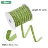 Unique Bargains Metallic Velvet Flexible Ribbon for Crafts 3/8 Inch x 50 Yards 1 Pc - 3 of 4
