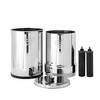 Crown Berkey Water Filtration System with 2 Black Berkey Element Filters, Gravity-Fed, Stainless Steel, 6 Gallon - 3 of 4
