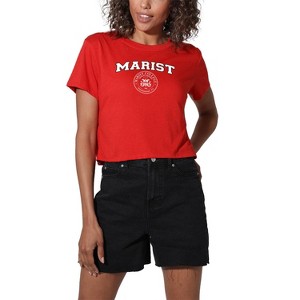 Women's Marist College Collegiate Seal Crop Top T-Shirt - 1 of 4