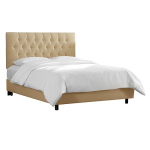 Skyline Furniture Edwardian Tufted Upholstered Bed Linen - 1 of 4