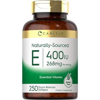 Carlyle Vitamin E 400 IU | 250 Softgels