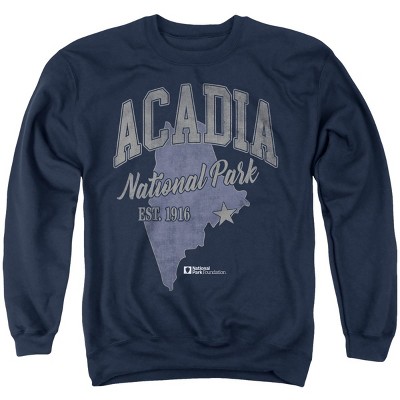 Men's Acadia National Park State Line Crewneck Sweatshirt