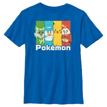Boy's Pokemon Colorful Friends T-Shirt