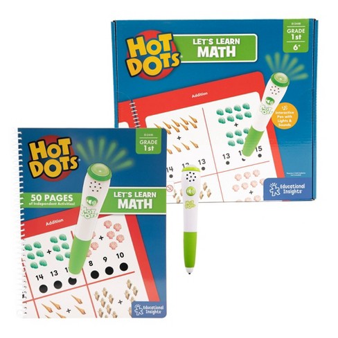 Educational Insights Hot Dots Let's Learn Math - 1st Grade : Target