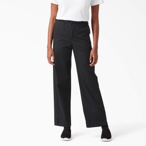 Dickies Women's Relaxed Fit Wide Leg Pants - 1 of 3