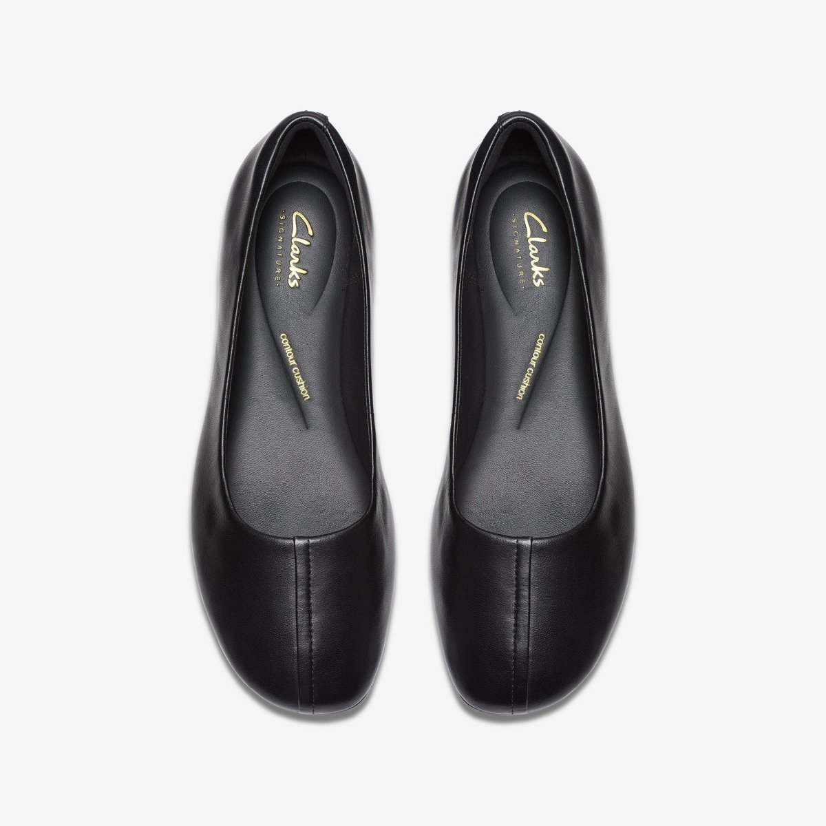 Обувь Clarks Womens Livia Lily Black Leather Shoes 7 Medium — фото 6