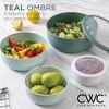 COOK WITH COLOR WIDE MIXING BOWLS WITH LIDS 12 PIECE - 4 of 4