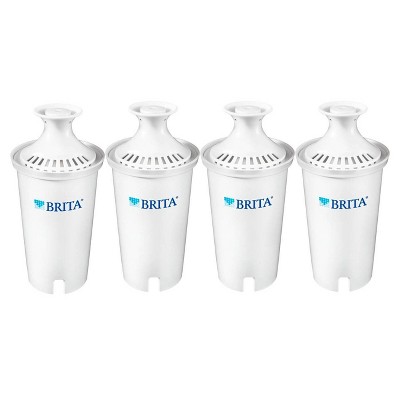Brita Replacement Water Filters for Brita Water Pitchers and Dispensers - 4ct