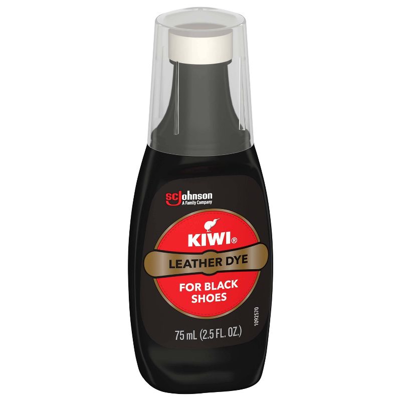 KIWI Leather Dye Black Bottle with Sponge Applicator - 2.5oz, 6 of 7