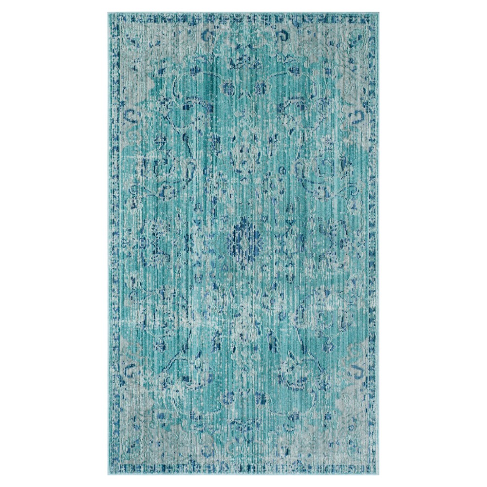 Valencia Rug - Teal- (3'x5') - Safavieh