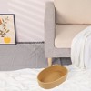 REGALWOVEN Odorless Cotton Rope Handcrafted Compact Multiple Use Open Storage Bins 3 Packs - 4 of 4