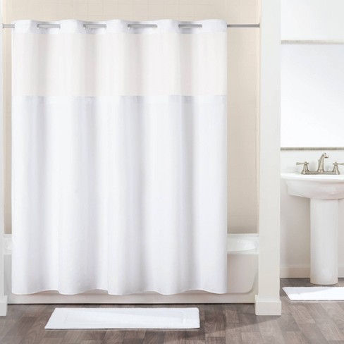 hookless shower curtain amazon
