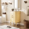 Hyleory Bathroom Storage Cabinet,Bathroom Cabinets Freestanding with 2 Doors for Bathroom Floor Cabinet,Restroom Cabinet, Storage Cabinet - 4 of 4