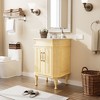 Hyleory Bathroom Storage Cabinet,Bathroom Cabinets Freestanding with 2 Doors for Bathroom Floor Cabinet,Restroom Cabinet, Storage Cabinet - image 4 of 4