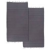 2pc Summer Fun Pestemal Beach Towel Gray - Linum Home Textiles - 3 of 4