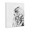 Stupell Industries Snow Owl Peering Blue Eyes Canvas Art, 24" x 30" - 2 of 4