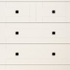 NicBex 5/6/7-Drawer Chest of Drawers with Farm Door Design Easy to Assemble, Ample Storage for Clothes/Cosmetics, Versatile for Bedroom - 4 of 4