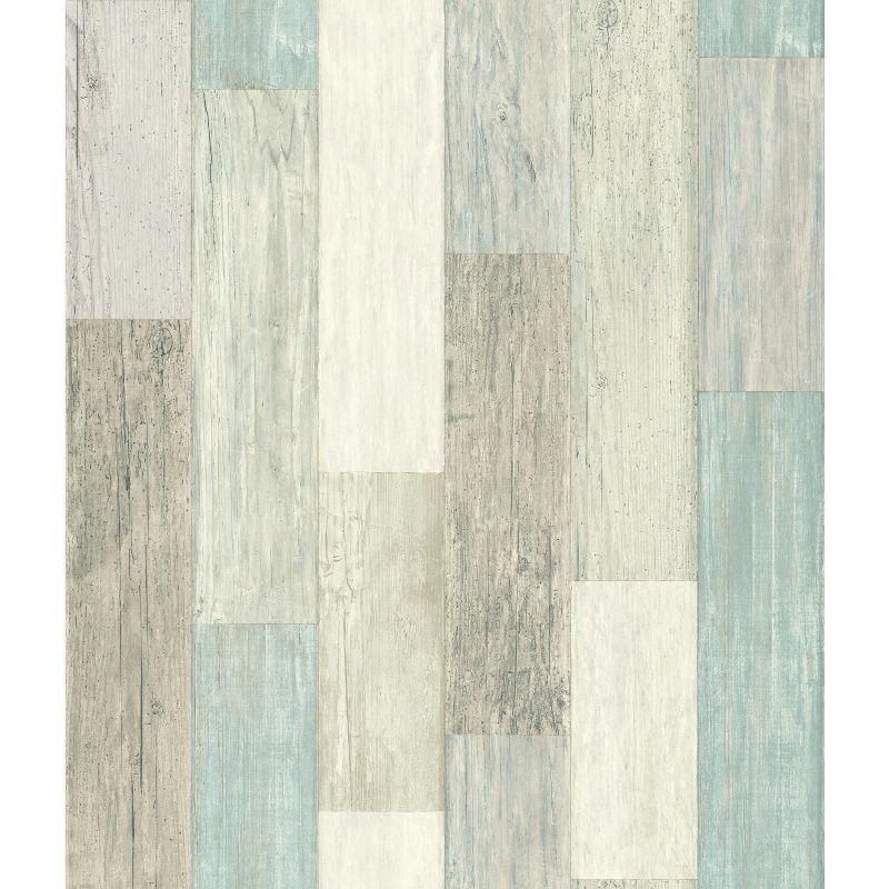 RoomMates Coastal Weathered Plank Peel &#38; Stick Wallpaper, 1 of 8