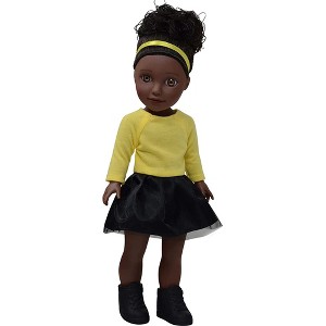 The New York Doll Collection 14 Inch Glamour Girlz Poseable Doll - 1 of 4