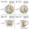 Certified International 16pc Easter Meadow Ceramic Dinnerware Set - 4 of 4