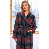 ADR Plush Robe for Women, Long Hooded Fleece Robe with Hood, Plus Size - 2 of 3