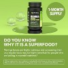 Moringa Green Superfood Capsules, 10:1 Moringa Leaf Extract Supplement for Antioxidant Support, Havasu Nutrition - 4 of 4