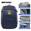 Wikineon 50L Blue Travel Ski Backpack – Perfect for Ski Travel with Ample Storage, Sleek Design, and Durable Build for All Winter Adventures - 4 of 4