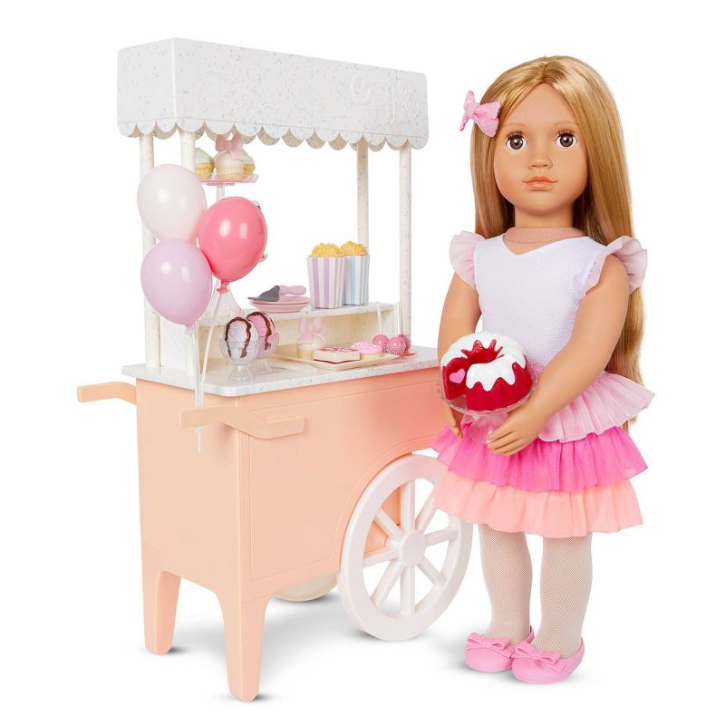 Our Generation Oh So Sweet Dessert Cart Accessory Set for 18&#34; Dolls, 5 of 10