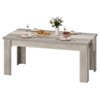 63″ Farmhouse Rectangular Dining Table for 4–6, 1.18″ Thick MDF Wood Kitchen & Dining Room Table for Apartment/Small Space with 300 lb Load Capacity - 3 of 4