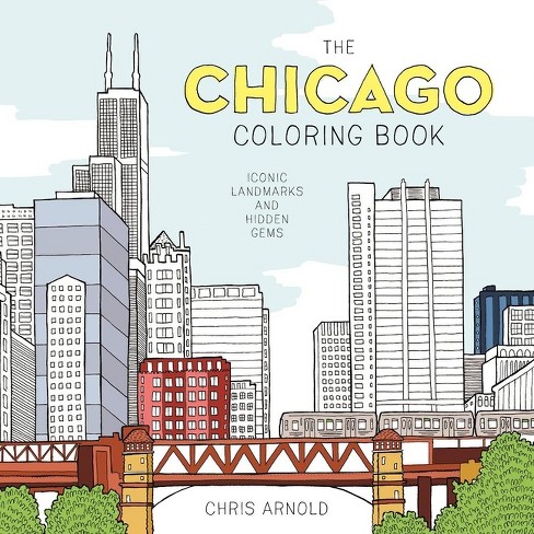 The Chicago Coloring Book - (paperback) : Target